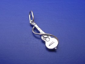 Obrázek produktu Přívěsek kytara s plastikou Z248
