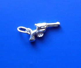 Obrázek produktu Přívěsek revolver malý plastický Z027
