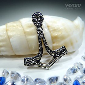 Obrázek produktu Přívěsek Thorovo kladivo-Keltské symboly Z254